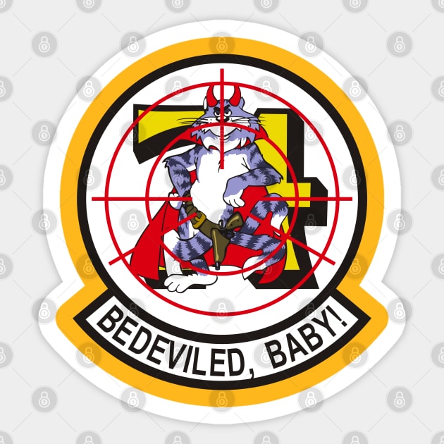 Tomcat VF-74 BeDevilers Sticker by MBK